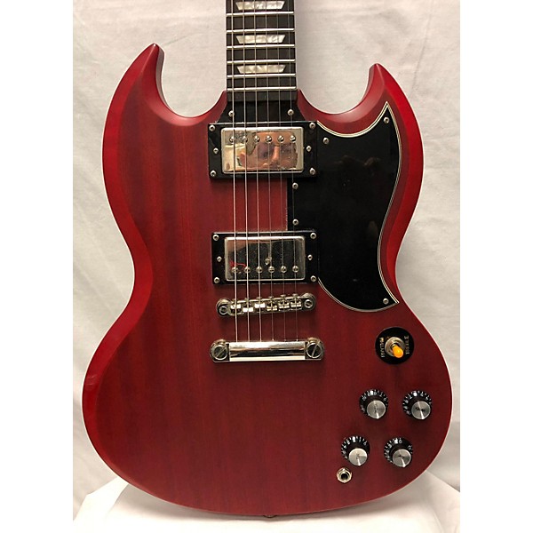 Used Epiphone SG G400 Solid Body Electric Guitar Worn Cherry