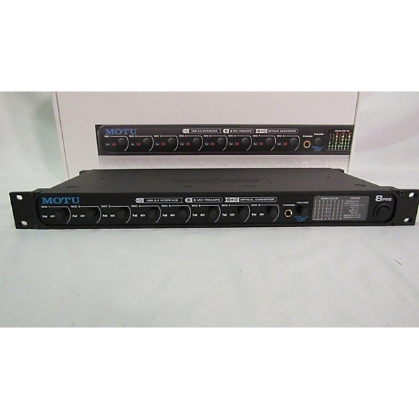 Used MOTU 8pre Audio Interface