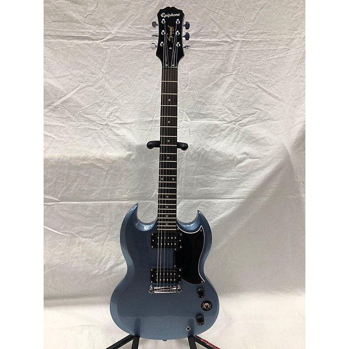 【10796】 EPIPHONE SG ペルハムブルー ジャンク 10796】 EPIPHONE SG ペルハムブルー ジャンク - メルカリ