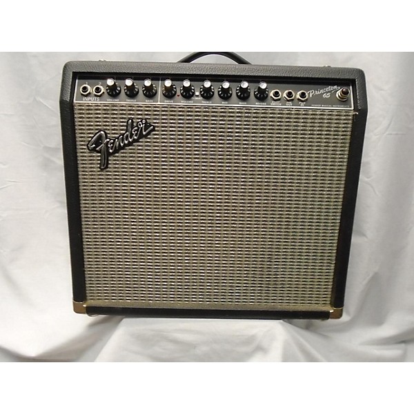 Used Fender Princeton 65 1x12 65W Guitar Combo Amp