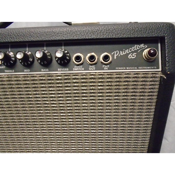 Used Fender Princeton 65 1x12 65W Guitar Combo Amp