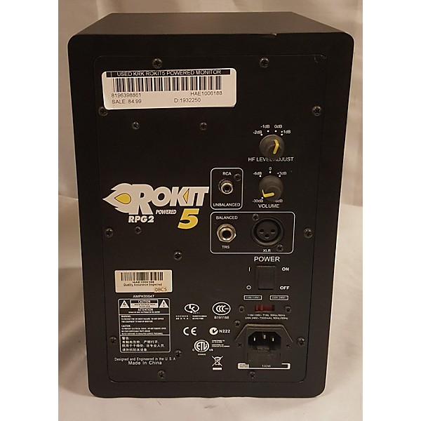 Used KRK Rokit5 Powered Monitor