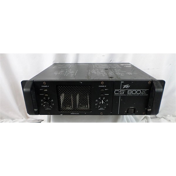 Used Peavey CS800X 600W X2 Power Amp