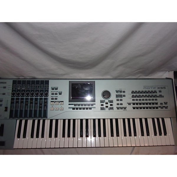 Used Yamaha Motif XS6 61 Key Keyboard Workstation