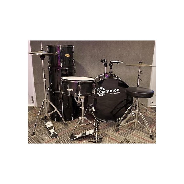 Used Gammon Percussion Starter Drumkit Drum Kit