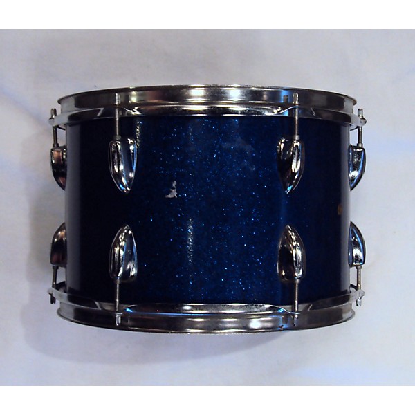 Used Used Stencil 5 piece MIJ Blue Sparkle Drum Kit