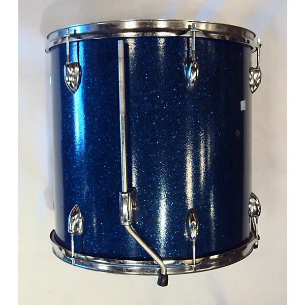 Used Used Stencil 5 piece MIJ Blue Sparkle Drum Kit