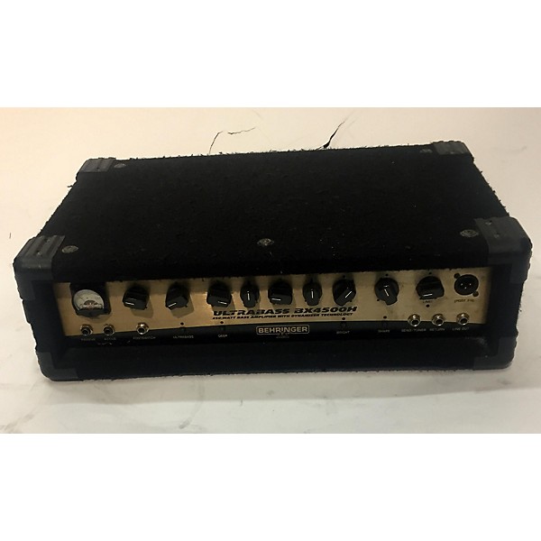 Used Behringer BX4500H 450W Bass Amp Head