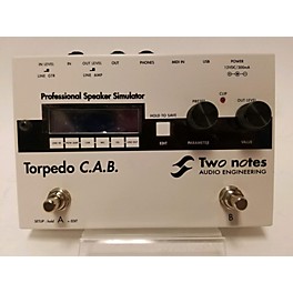 Used Two Notes Audio Engineering Used Two Notes Audio Engineering Torpedo C.A.B. Effect Processor