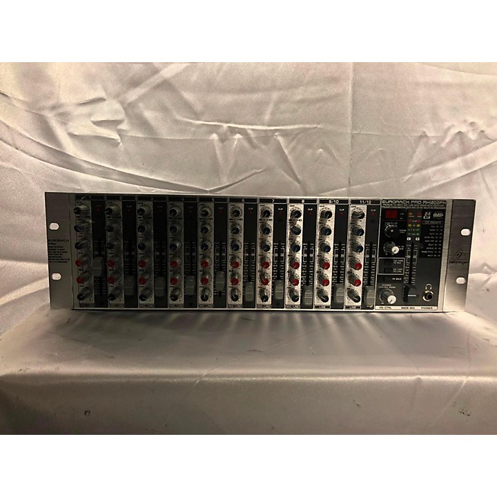 Used Behringer Eurorack Pro RX1202FX Powered Mixer Guitar Center