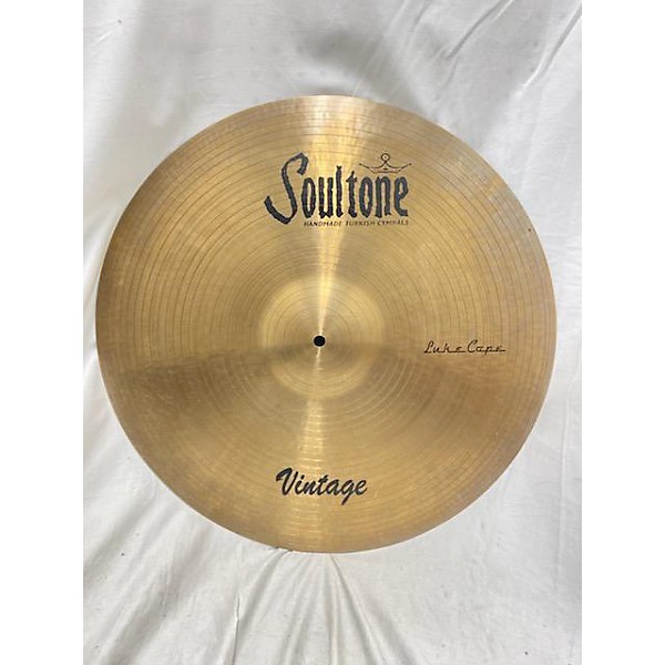 Used Soultone 22in Vintage Luke Cope Cymbal