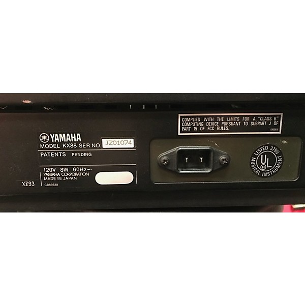 Used Yamaha 1980s KX88 MIDI Controller