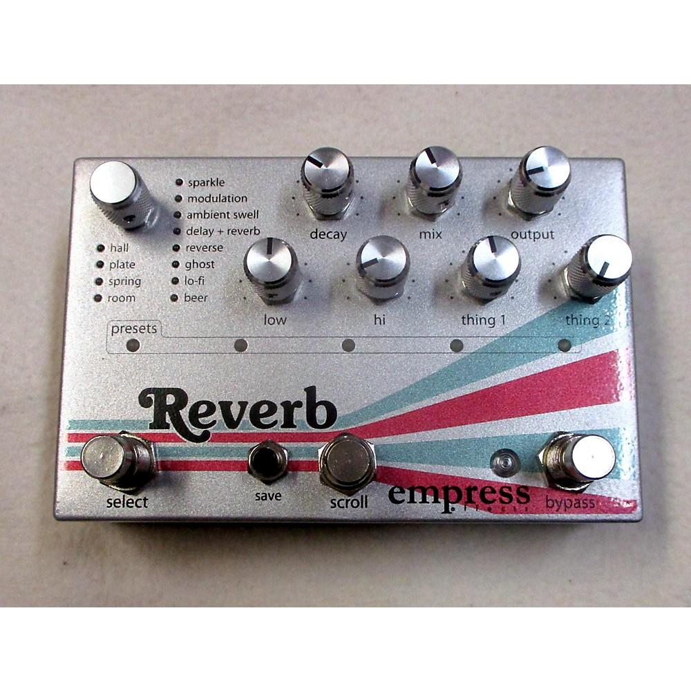 Empress Effects Reverb Effect Pedal