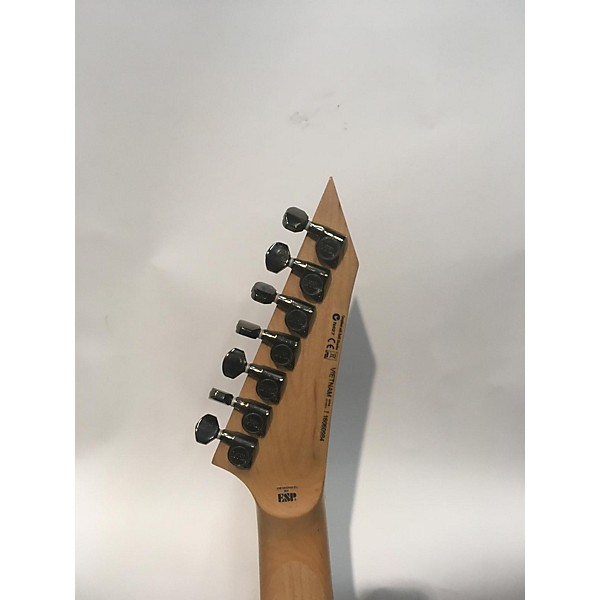 Used ESP LTD M17 7 String Solid Body Electric Guitar Flat Black