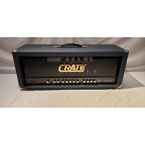 Used Crate BV120H Blue Voodoo 120W Tube Guitar Amp Head