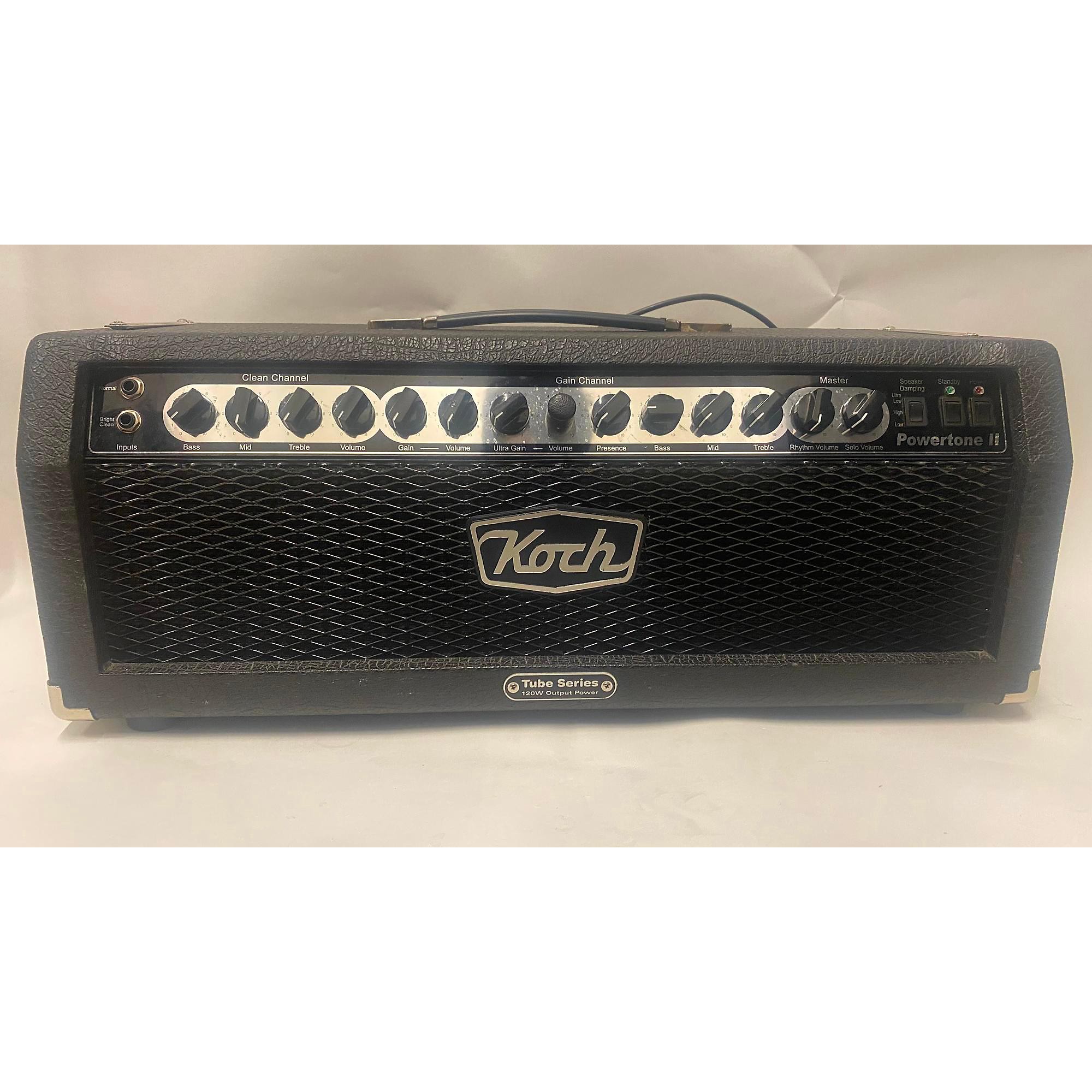 Used Koch Powertone II EL34 120W Tube Guitar Amp Head | Guitar Center