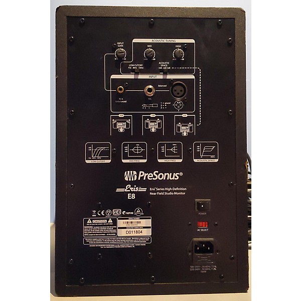 Used PreSonus Eris E8 Powered Monitor