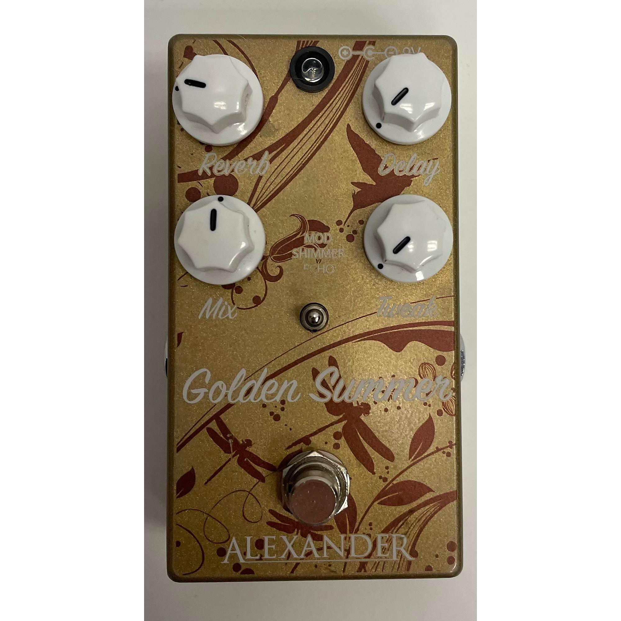 Used Used Alexander Golden Summer Effect Pedal | Guitar Center