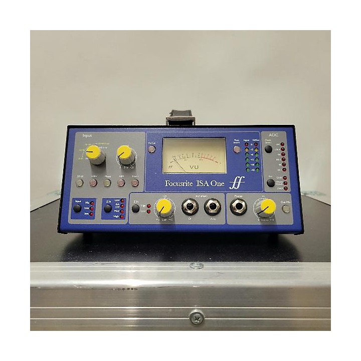 Used Focusrite ISA One VU Meter Microphone Preamp Guitar Center