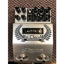 Used Two Notes Audio Engineering Used Two Notes Audio Engineering Le Clean Dual Channel Tube Preamp Pedal