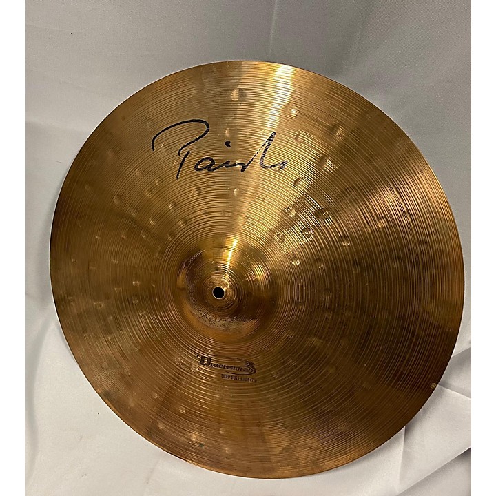 Used Paiste 20in Dimensions Deep Full Ride Cymbal Guitar Center