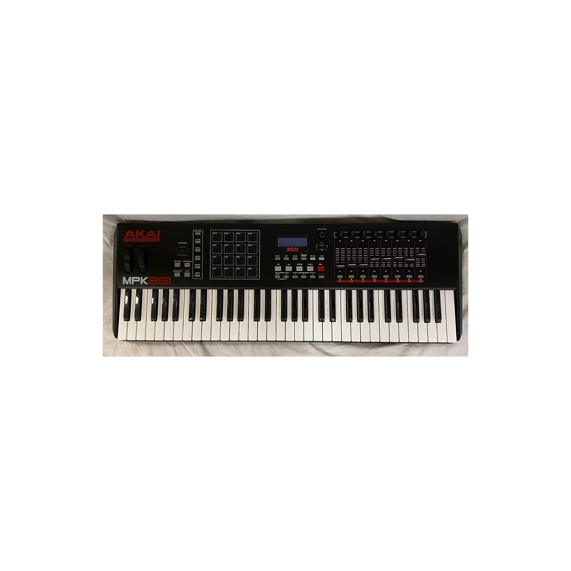 akai mpk261 midi keyboard