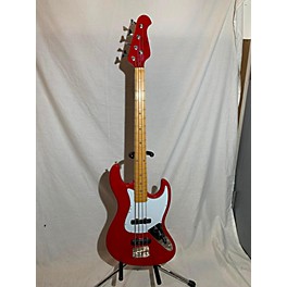 Used Stinger Used Stinger XB7 BASS Fiesta Red Electric Bass Guitar