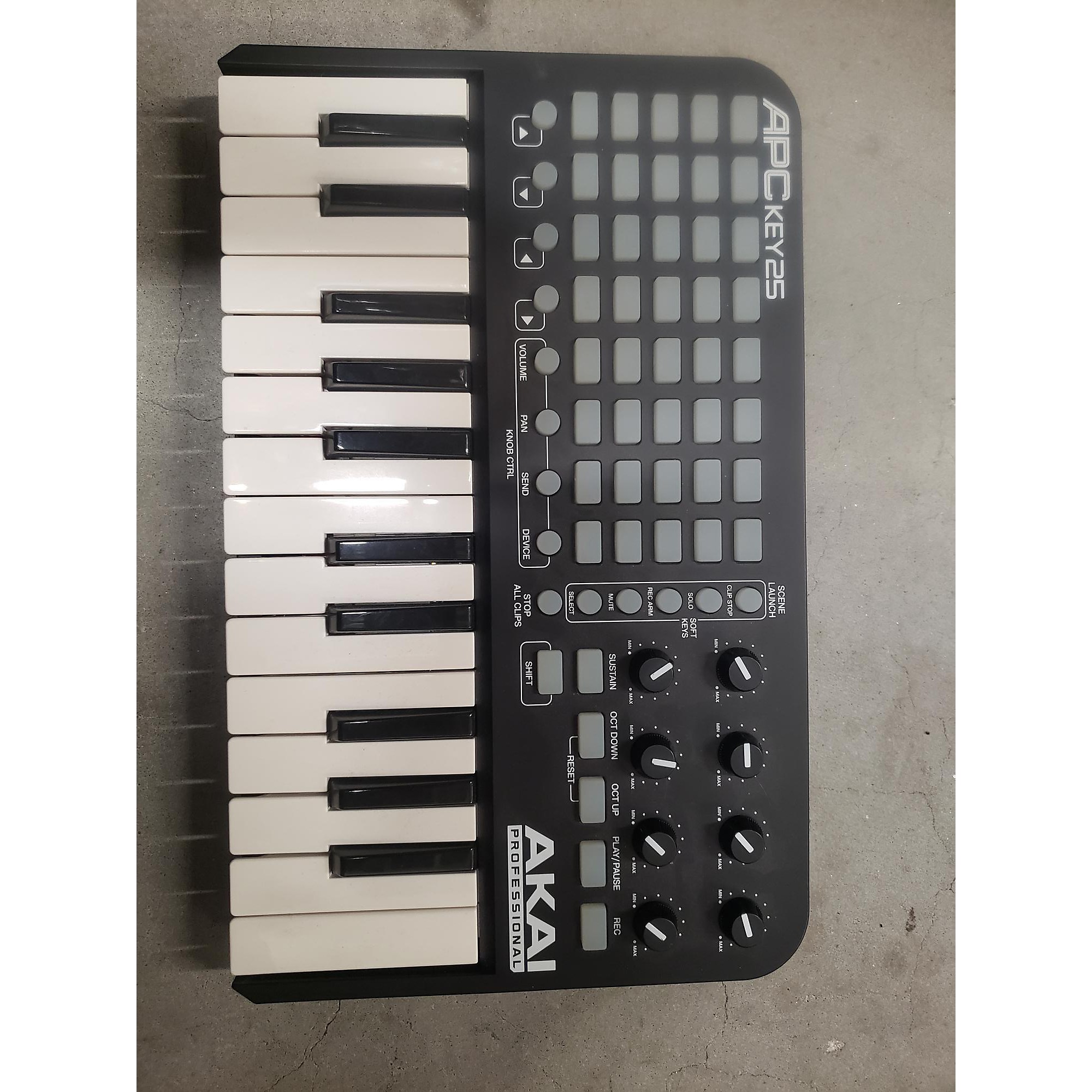 Used Akai Professional Apc Key 25 Midi Controller Guitar Center Used Akai Professional Apc Key 25 Midi Controller Guitar Center