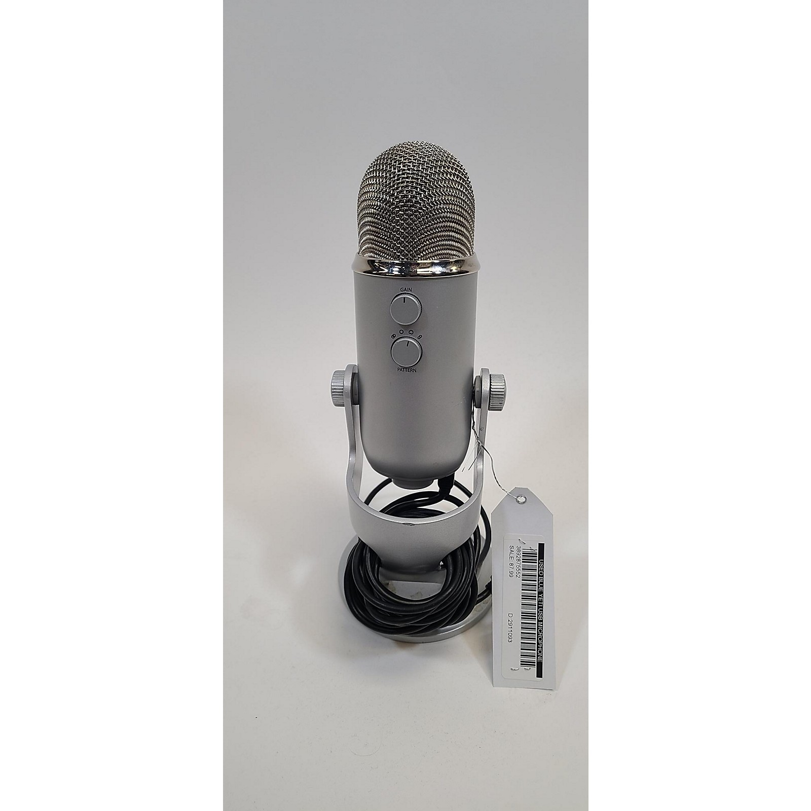 Used BLUE YETI USB Microphone Microphones