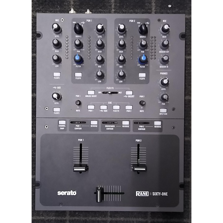 Used RANE SixtyOne DJ Mixer Guitar Center