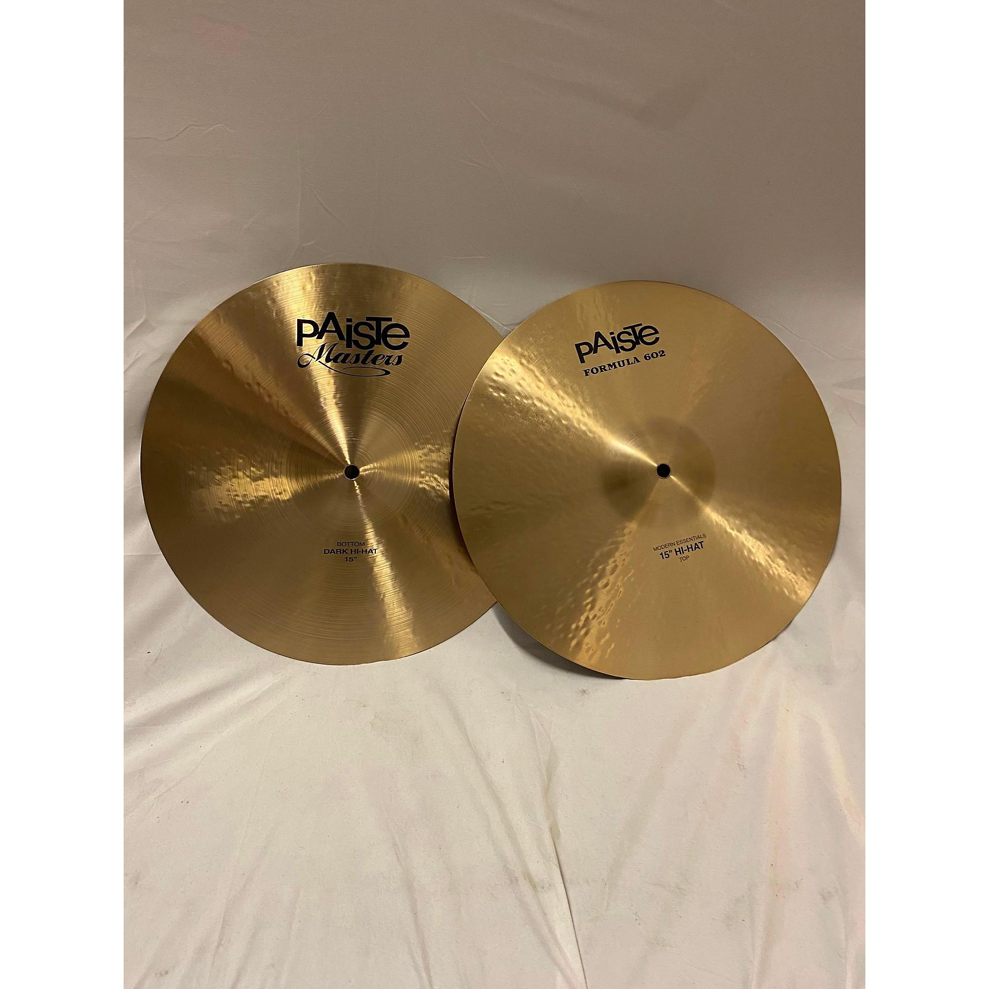 洗濯機可 PAiSTE ハイハットシンバル 15インチ TWENTY MASTERS