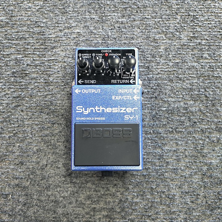 Used Boss SY-1 Synthesizer Guitar Effects Pedal 