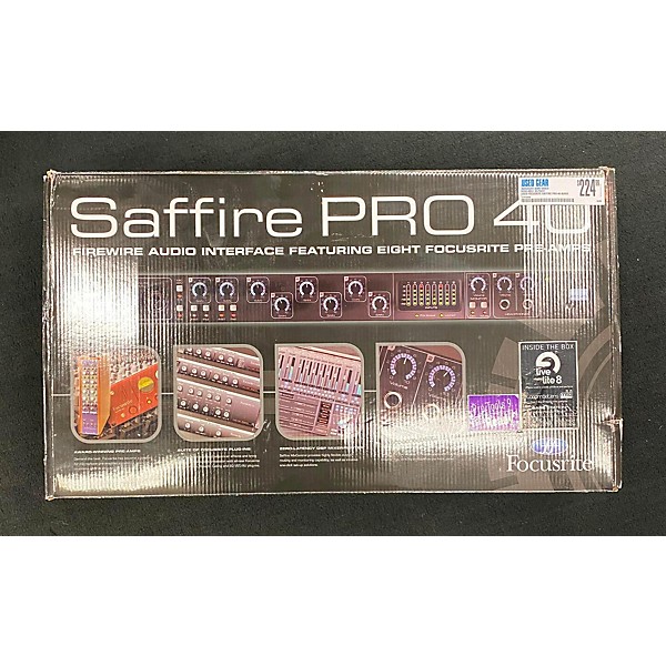 Used Focusrite Saffire Pro 40 Audio Interface