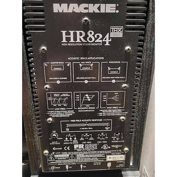 Used Mackie HR824 Pair Powered Monitor | Guitar Center