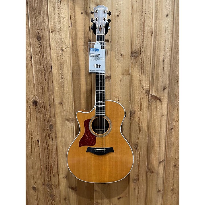 Used Taylor 814CE Acoustic Electric Guitar Natural Guitar Center