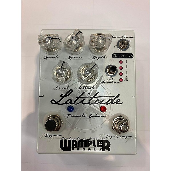 Used Wampler Latitude Deluxe Tremolo Effect Pedal