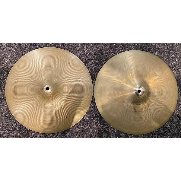 Used Zildjian 14in Avedis Hi Hat Pair Cymbal