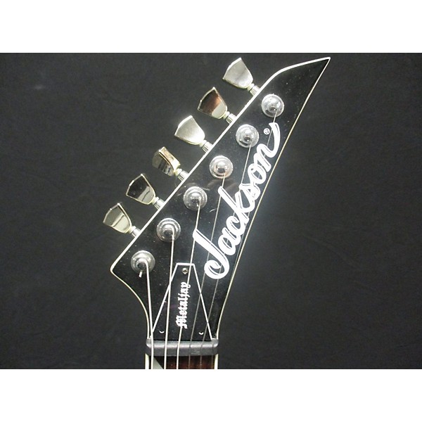 Used Jackson KEXMG Solid Body Electric Guitar Antique White