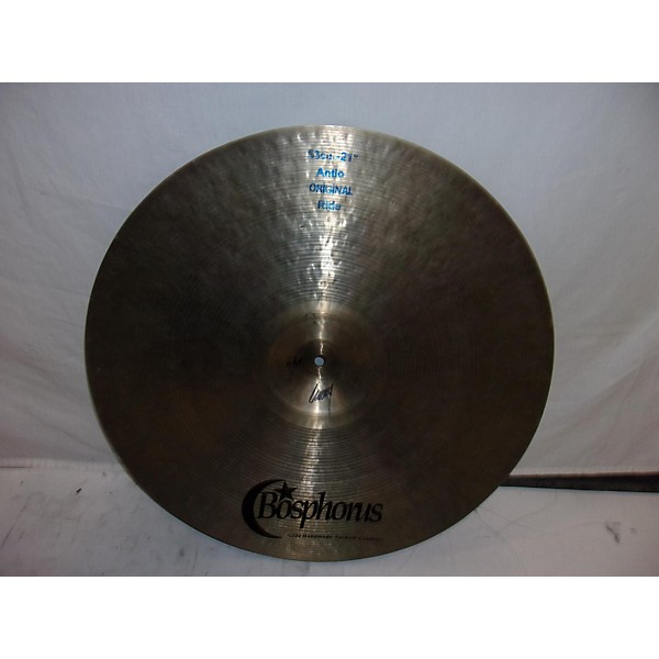 Used Bosphorus Cymbals 21in FERIT SERIES RIDE CYMBAL Cymbal