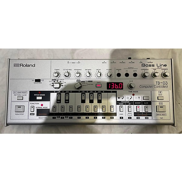 Used Roland Tb03 Bass Line Synthesizer