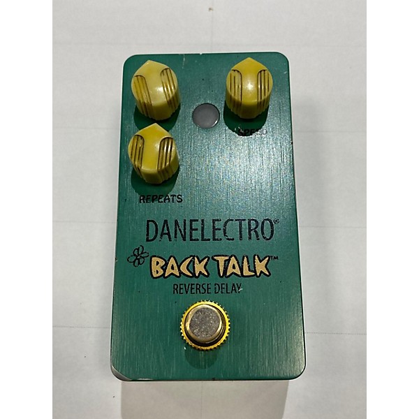 Used Used Danelectr Back Talk Reverse Delay Effect Pedal Guitar Center