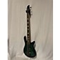 Used Used Silver Star 4 STRING Green Electric Bass Guitar thumbnail
