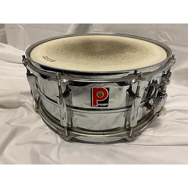 Used Premier 7X14 Chrome Snare Drum