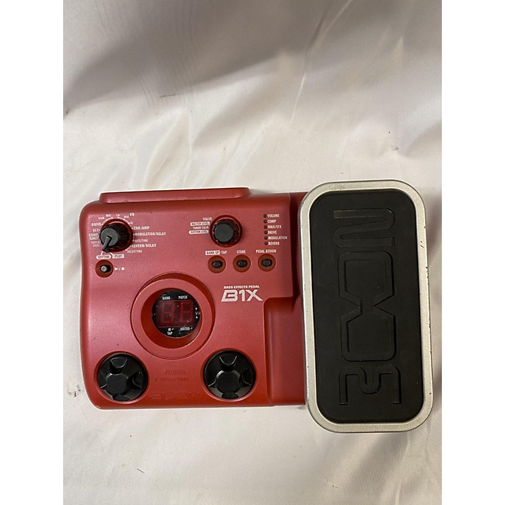 Used Zoom B1X Bass Effect Pedal Guitar Center