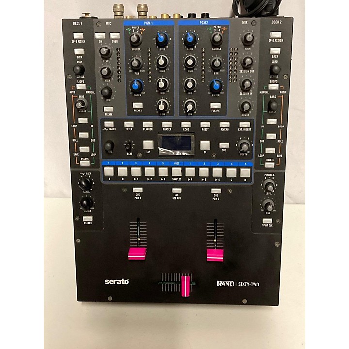 Used RANE SixtyTwo DJ Mixer Guitar Center