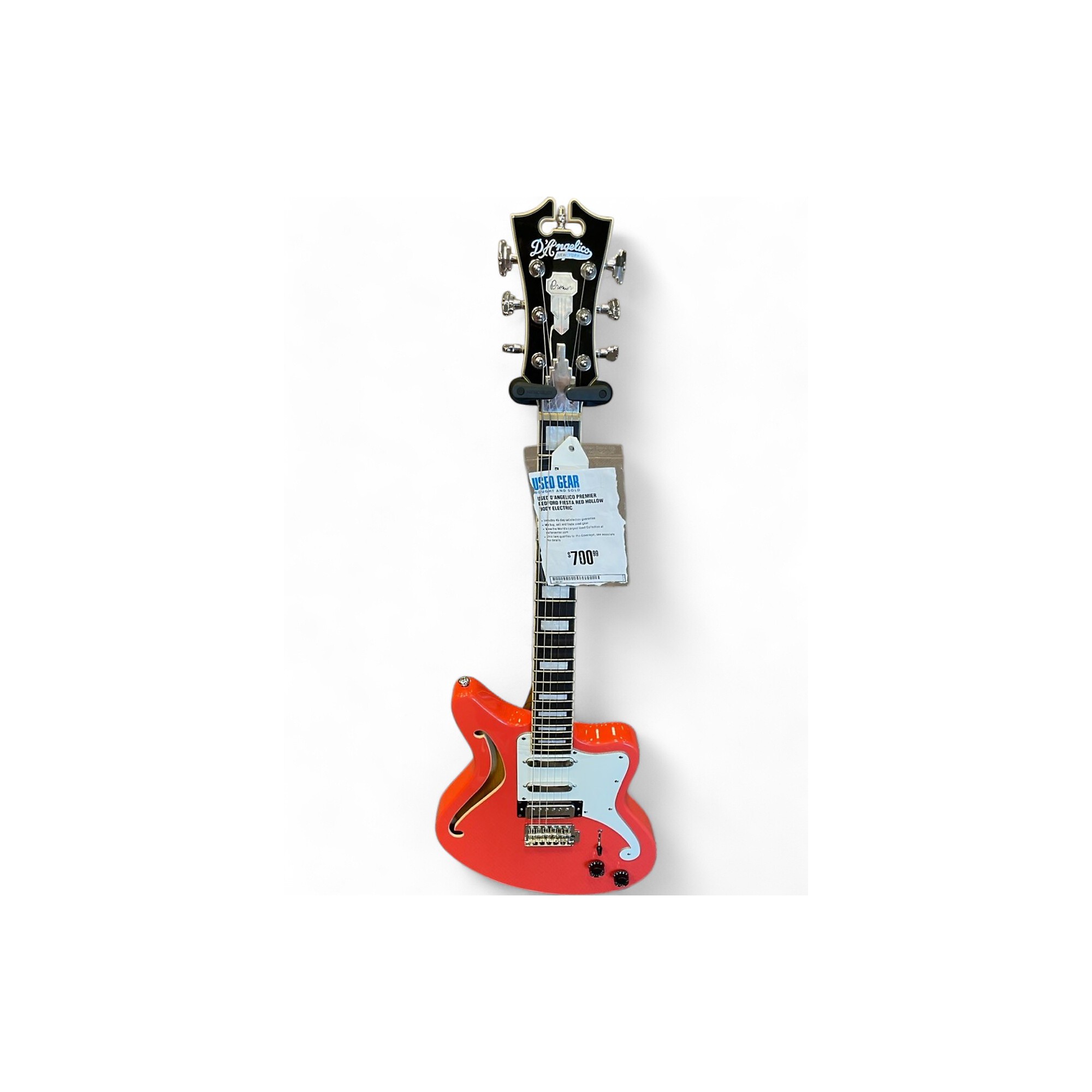 D'Angelico Fiesta Red | Guitar Center