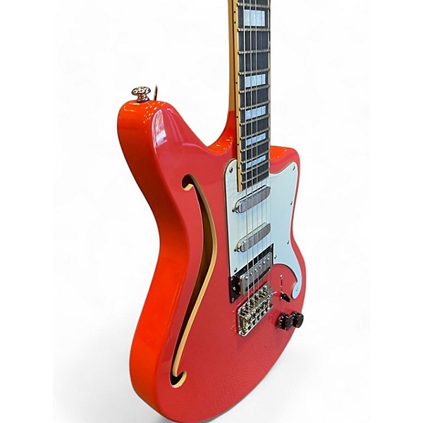 Used D'Angelico PREMIER BEDFORD Fiesta Red Hollow Body Electric Guitar