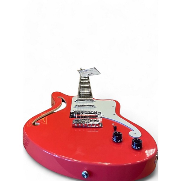 Used D'Angelico PREMIER BEDFORD Fiesta Red Hollow Body Electric Guitar