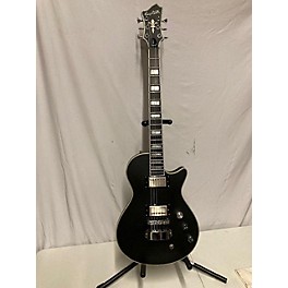 Used Hagstrom Used Hagstrom Ultra Max Satin Black Solid Body Electric Guitar