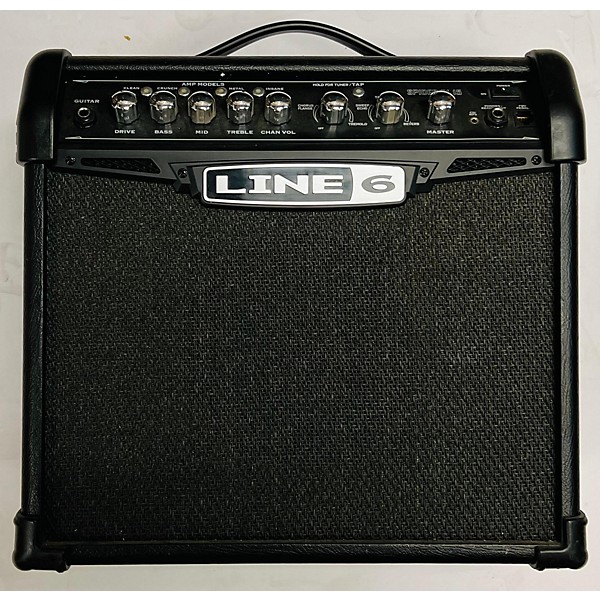 Used Line 6 Spider IV 15W 1X8 Guitar Combo Amp